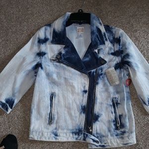 New Jean Waist Jacket Size M